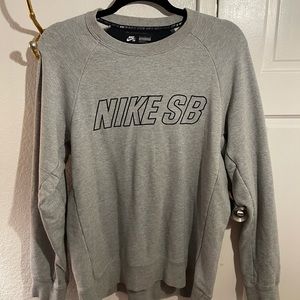Nike SB thick grey sweatshirt